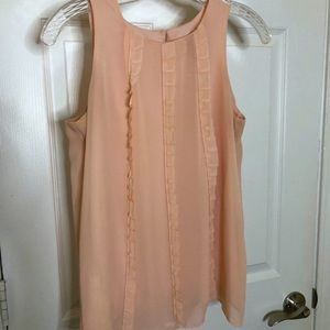 LOFT sleeveless blouse XS